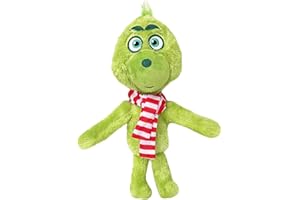 MEZHEN Grinch Peluche Bambola Bambina Plush Toy Peluche Figure Natale Peluche Giocattoli Doll Bambini Compleanno Festa A
