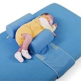 Sicherheitsrollen blau Lagerungskissen Stützkissen fürs Babybett Bettwäsche