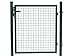 Produktbild Tür zum Maschendrahtzaun - Höhe 100 cm/Breite 100 cm Pforte Tor Eingangstür Zaun-Tür Draht-Tor