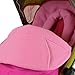 Baby Travel Footmuff and Head Hugger Universal Fit (Pink)