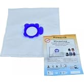 5 Adet Rowenta Wonderbag Compact/Universal Classic Elektrikli S&uuml;p&uuml;rgelerine Uygun Sağlıklı Uzun &Ouml;m&uuml;rl&uuml; Uyumlu Bez Toz Torbası