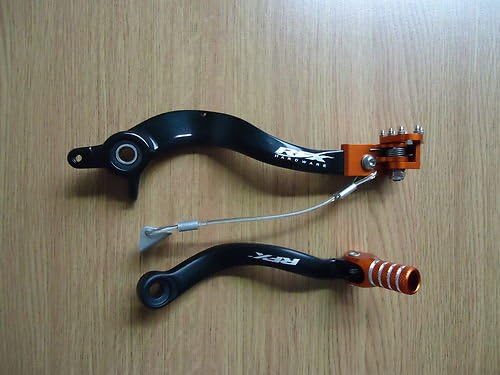 New KTM SXF EXC 250/350/450/530 Racefx Rear Brake & Gear Pedal Lever Set