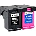 Produktbild Wolfgray 301XL Kompatible für Druckerpatronen HP 301 XL (1 Schwarz, 1 Tri-Farbe) Ersatz für HP Deskjet 2544 1010 2540 1510 2510 2050 1050 3055A 3050A 3000, Envy 4500 5530 5532, Officejet 4630 4634