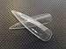 50 x Top Quality False long length Full Coverage Extreme Stiletto Point Tip French false nails, 10 different sizes (5 of each size) & small glue by Fat-Catz-copy-catz (50x Pointed Clear Nails)