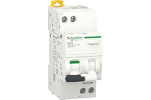 Schneider Electric - Acti9 iDD40T - disjoncteur différentiel - 1P+N C 16A 4500A/6kA 30mA type AC - A9DA2616