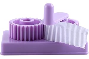 HUAIRDUM Paper Quilling Crimper Machine Crimping Paper Craft Quilled DIY Art Tool Supplies