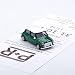 Produktbild Magnetischer Parkscheinhalter für das Armaturenbrett – Modellauto mit Magnet und selbstklebender Haftscheibe – Kultauto Mini Cooper British Racing Green