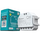 SONOFF 2-Way WiFi Smart Curtain Switch Module with Dual Relay for Motorized Curtains, Blinds, Blinds, Works with Alexa, No Hu