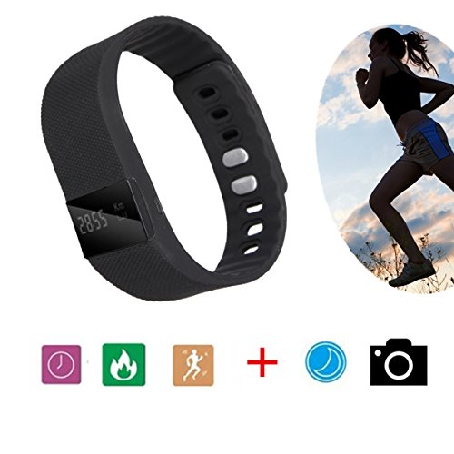 Preisvergleich Produktbild Elegiant Smartwatch / intelligente Armbanduhr mit Bluetooth, Schrittzähler, Aktivitäts-Tracker, OLED-Display