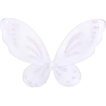 Ali Da Fata Bianche Per Adulti E Bambini - Costume Farfalla Per Feste E Cosplay - Foto 8