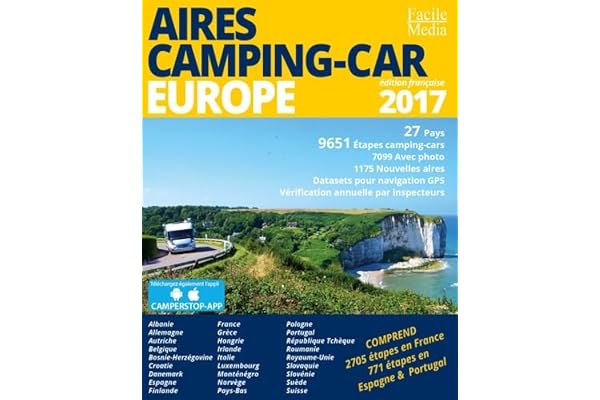 AIRES CAMPING-CAR EUROPE 2017