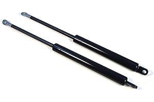 IHC Molla di compressione a gas 650 N, ammortizzatore a gas da 360 mm, molle a compressione, 2 pezzi