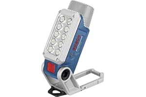 Bosch Professional 12V System Akku LED-Lampe GLI 12V-330 (330 Lumen, Betriebszeit: 180 min/Ah, ohne Akku/ Ladegerät)