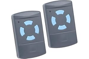 SdreMelo Telecommande Garage Hor-HSM4 868 MHz Telecommande Porte Garage Hormann avec Telecommande Hormann 868 MHz HSM2 HSM4 HS1 HS2 HS4 HSZ1 HSZ2 HSP4 HSD2-2Pcs
