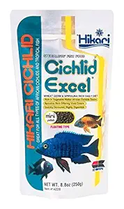 HIKARI Cichlid Excel Fish Food Pellets (Mini), 250g