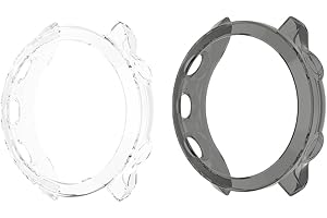 Kobmand Funda Protectora Compatible con Garmin Forerunner 55,Película Protectora de TPU a Prueba de Golpes para Garmin Forerunner 55
