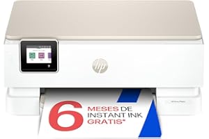HP Envy Photo 7230, Impresora multifunción de inyección de Tinta A4 a Color, Wi-Fi Doble Banda, impresión automática a Doble Cara, Bandeja para Fotos, 6 Meses de Instant Ink