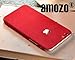 amozo® Decorative Protective Film Suede Skin Case Cover for Apple iPhone 7 Plus (Red) RS.299.00