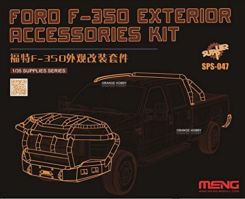 MENG-Model 911590 1/Ordenador de 24 Piezas Ford F de 350 Maqueta de