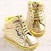 Produktbild Bluelover Golden Black Wings Cool Boy Girl Kleinkind Kinderbett Schuhe - Gold 0-6 M