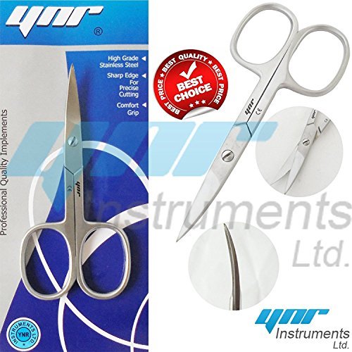 YNR England Premier Toe Nail Scissors Clippers Podiatry Chiropody StainlessSteel