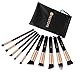 Makeup Brushes Makeup Brush Set BESTOPE Makeup Brushes 10PCs Makeup Brush Set Foundation Eyeliner Shadow Powder Brushes for Girls (Rose Gold)