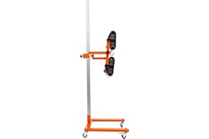 Ealtqund Soporte para secador de pintura por infrarrojos färgtork (accesorios) profesional upp till 500 °C och 0,8 m² torryta 360° vridbar pintura industrial, reparación de automóviles y secado