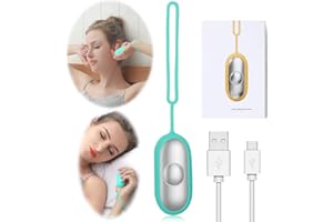 IXYHKB Sleep Aid Device, Calm Palm Sleep Aid USB Charging Microcurrent Holding Sleep Instrument for Fast and Deep Sleep Mini Hand Held Sleeping Aids Device for Insomnia Relief,Relieve Anxiety (Blue)