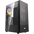Darkflash A290 Computer Case + 3 Fans (Black)