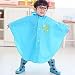 Highdas Baby Kids Rain Poncho Hooded Poncho Waterproof Suit Size 80-100cm (S/Blue)