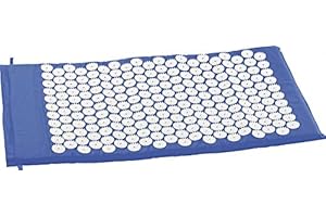 ‎NEWGEN MEDICALS newgen medicals Akupressurmatte: Große Entspannungsmatte mit 6930 Druckpunkten, 75 x 43 x 2 cm (Massagematte mit Noppen, Rückenmatte mit Noppen, Gesundheitsmatte)