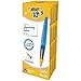 Price comparison product image BIC Kids Learner Triangular Ballpoint Pens Twist System Blue Body, Box of 12