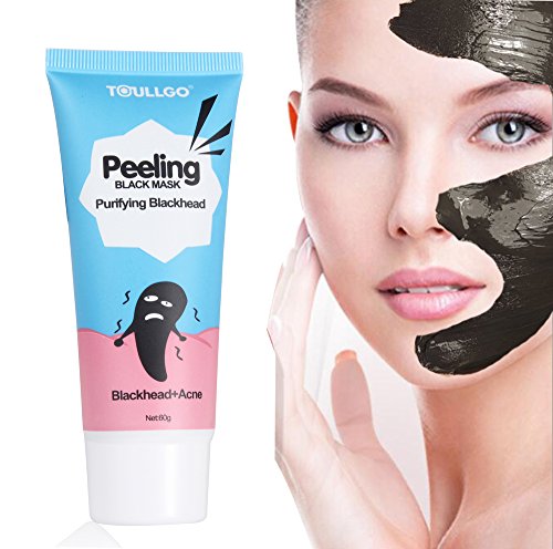 Schwarzen Maske, Gesichtsmasken Schwarz, Black Head Maske, Mitesser Maske Mitesser Entferner Tiefenreinigung Pore Mitesser Entfernen Mitesser Peel Off Maske Akne Maske Reinigungsmaske Reinigungsmaske Mitesser (60ml) - 4