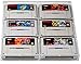 Produktbild UV Absorbtive Acrylbox Wandregal Für SNES Super Nintendo Und N64 Nintendo 64 Spiele I Hüllen Case Gamecase Schutzhüllen Schutz I Für Spiele Wie Super Mario World Kart Donkey Kong Country Street Fighter Yoshis Island Zelda Link To The Past UVM