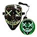 Produktbild JYOHEY LED Maske 3 Einstellbare Blitzmodi Horror Halloween Maske Cosplay Fasching Halloween Kostüm
