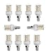 Produktbild JVJ 10er-Pack E14 30 5050SMD 220V LED Lampe Spotlicht Leuchtmittel Birne Warmweiß