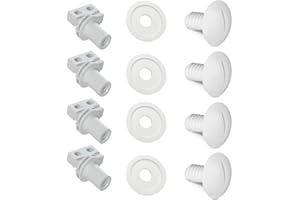 Amptyhub C-65 C65 Essieu de Roue arrière de Rechange pour Nettoyeur de Piscine 180 280 et Pentair EC65 (4)