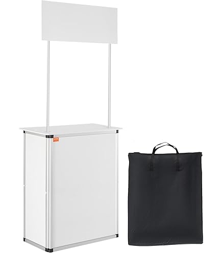 Blazea Portable Pop Up Banner Stand Aluminum Alloy, X Frame Booth Display Background, Birthday Party/Opening Tension Fabric Backdrop Stand(Size:3.05m(10ft) Hx5.3m(17.4ft) L - View #2