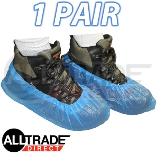 1 X DISPOSABLE OVERSHOE SHOE COVERS CARPET FLOOR PROTECTORS HYGIENE CLEANING