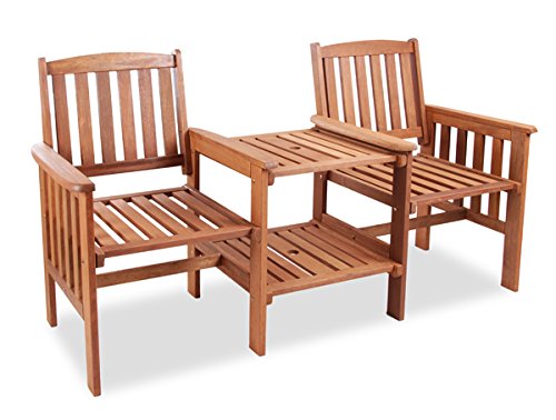 Earlywood Liz Frances Boston Hardwood Garden Companion Seat