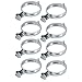 Produktbild Fash Lady 8 Stück Eisen verzinkt Schlauchschelle für 89mm Außenrohr Rohr w M10 Hang Kopf