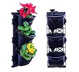 ✅ BEGRÜNTE WÄNDE: Machen Sie aus ihren ordinären Wänden etwas Besonderes! Mit unseren Hängetöpfen können Sie alle vertikalen Flächen durch individuelle Bepflanzung verschönern. Verwenden Sie unser Vertikalbeet für Innen und Außen (Für den Innenbereich wird eine Wandabdichtung empfohlen)