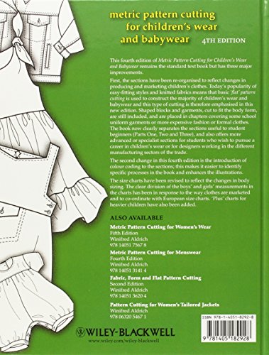 Book's Cover of Metric Pattern Cutting for Children′s Wear and Babywear