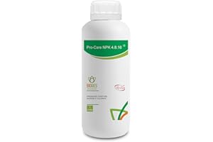 BIOGES PRO Care NPK 4.8.16 da 1 LT- Bonsai- Concime Liquido NPK Ideale in Fase di fioritura e Pre-fioritura