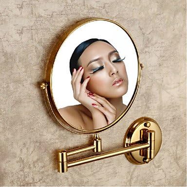 Gold Painting Solid Brass Material Mirrors