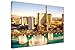 Produktbild CANVAS IT UP Las Vegas in der Kunst der Wand Bilder auf Leinwand Bild Moderne Kunst Burrda Alutruss Modern 02- A3-16" X 12" (40CM X 30CM)