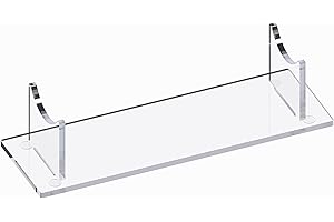 UOYEET Acrylic Display Stand for Sabers, Swords, Wands & Collectibles – Clear Multi-Purpose Holder Desktop Stand for Light Sabers, Daggers, and Long Items, 1Pack