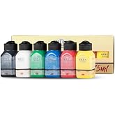 Canlı Renkler 6x75ml Akrilik Boya Seti