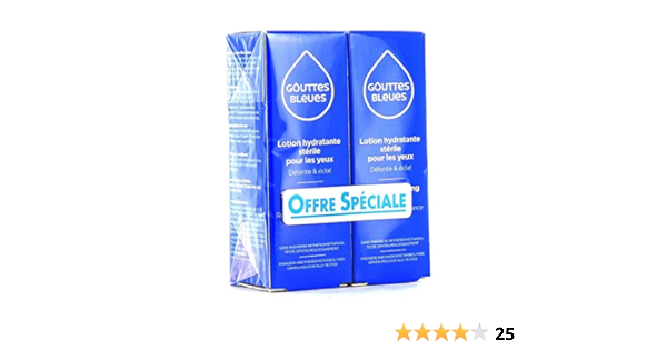 2 X Innoxa Gouttes Bleues French Eye Drops 2 X 10 Ml 0 35 Fl Oz Amazon Co Uk Business Industry Science