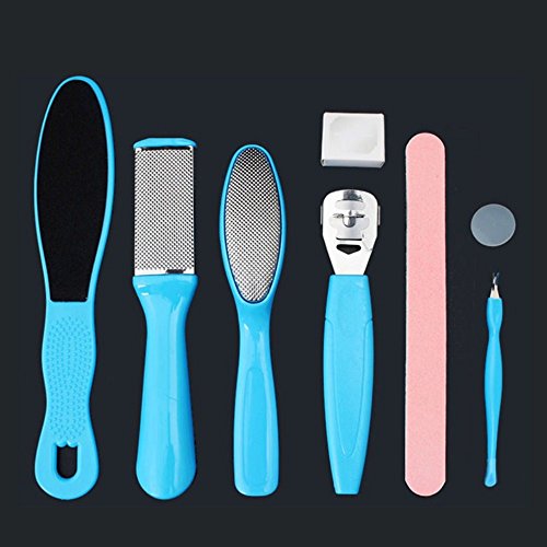 mobengo 8 in 1 Profi Pediküre Kit/Set Pediküre Fuß Raspel Fuß Datei und Hornhautentferner-seitige entfernen Set Best Foot Care